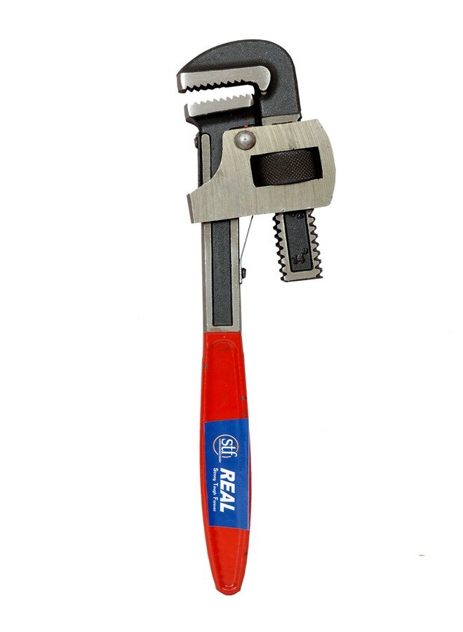 Real Heavy Stillson 10 Inch Pipe Jaw Wrench for All Purposes - Image 1